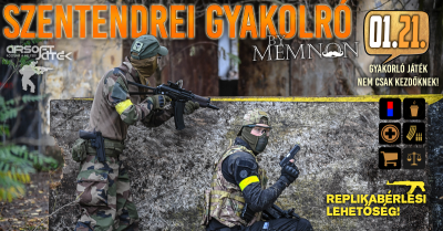 Szentendrei Gyakorló Memnonnal - Airsoft Játék